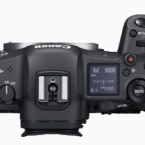 Canon EOS R5 Professional Cameras Top View