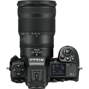 Nikon Z8 Professional Cameras Top View