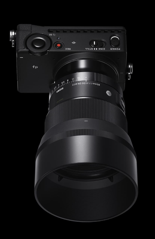 SIGMA 85mm F1.4 DG DN Camera Lenses Front View