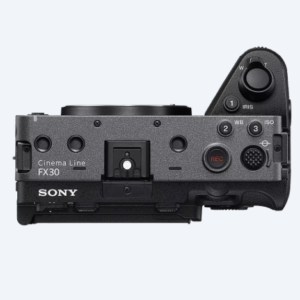 Sony Cinema Line FX30 Camera Top View