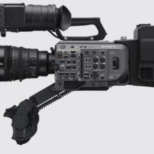 Back view of Sony FX9 Cinematic camera