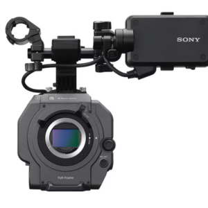 Front view of Sony FX9 Cinematic camera
